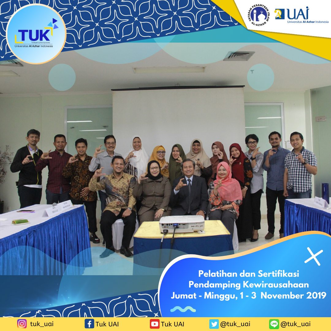 Pelatihan dan Sertifikasi Pendamping Kewirausahaan