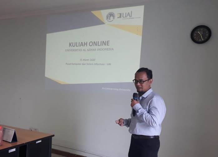 Pelatihan Kuliah Online Dosen FST UAI