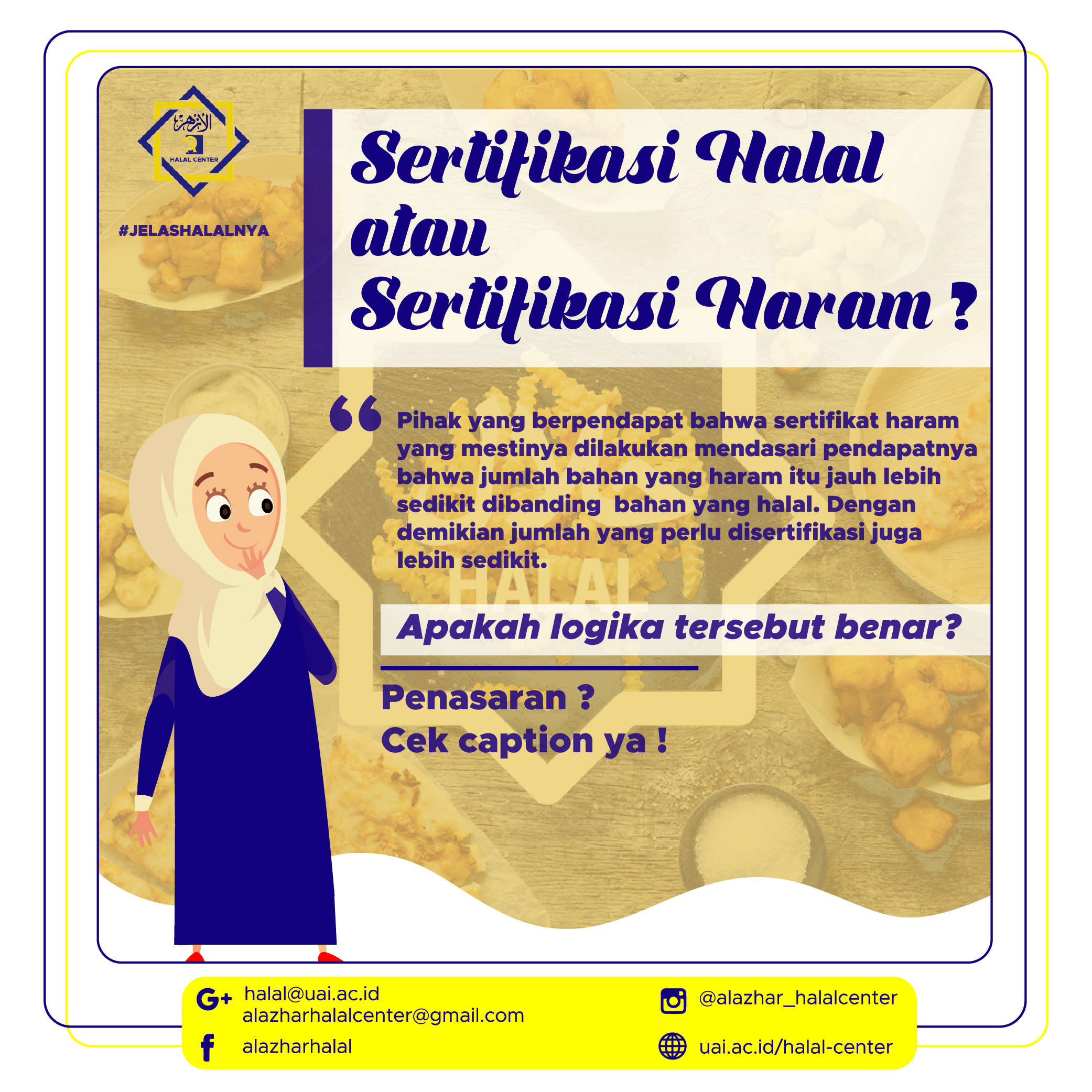 SERTIFIKASI HALAL ATAU SERTIFIKASI HARAM ?
