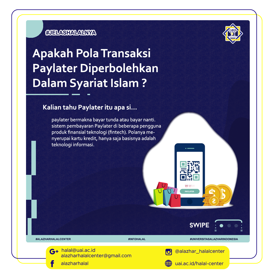 Apakah Pola Transaksi Paylater Diperbolehkan Dalam Syariat Islam…?