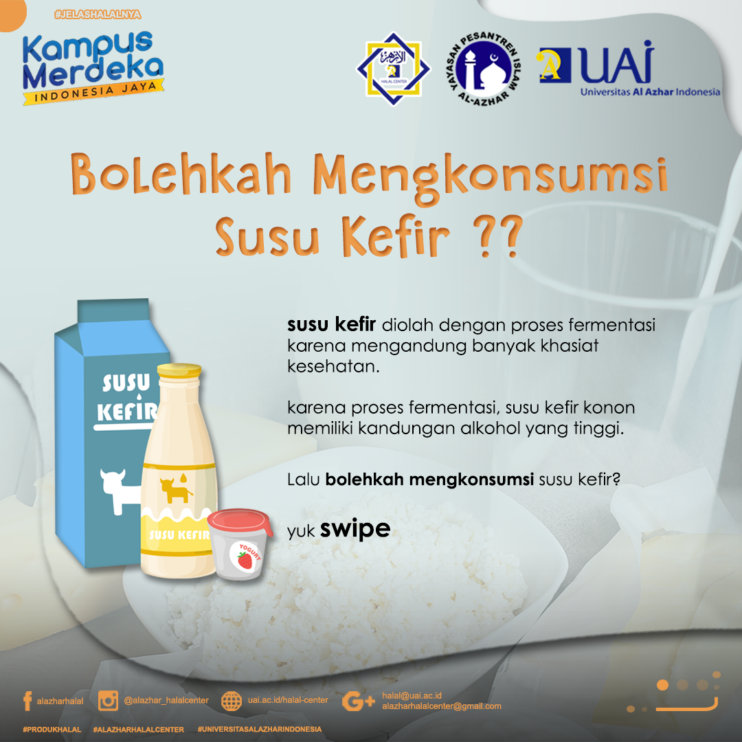 Bolehkah Mengkonsumsi Susu Kefir ??