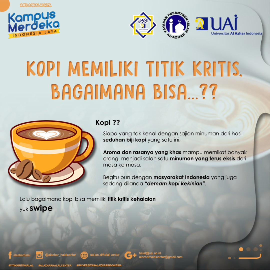KOPI MEMILIKI TITIK KRITIS,BAGAIMANA BISA…??
