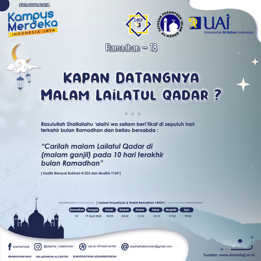 Kemuliaan Malam Lailatul Qadar